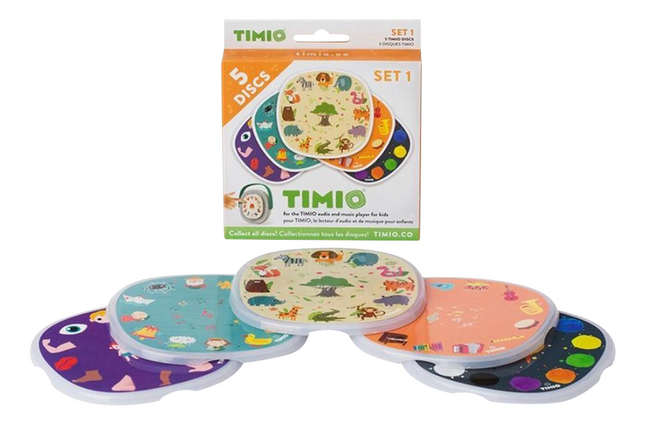 Timio Disques pour lecteur éducatif d'audio et de musique Set 1