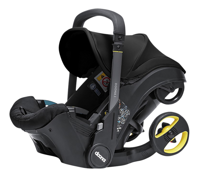 Doona Si ge auto portable transformable Infant Nitro Black Groupe