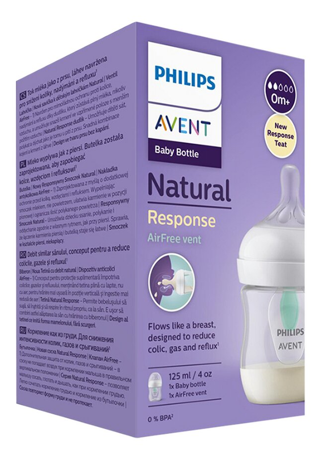 Philips AVENT Natural Response Biberon avec Sucette Responsive dès la  naissance 125 ml Univers Cosmetix Dakar - Sénégal