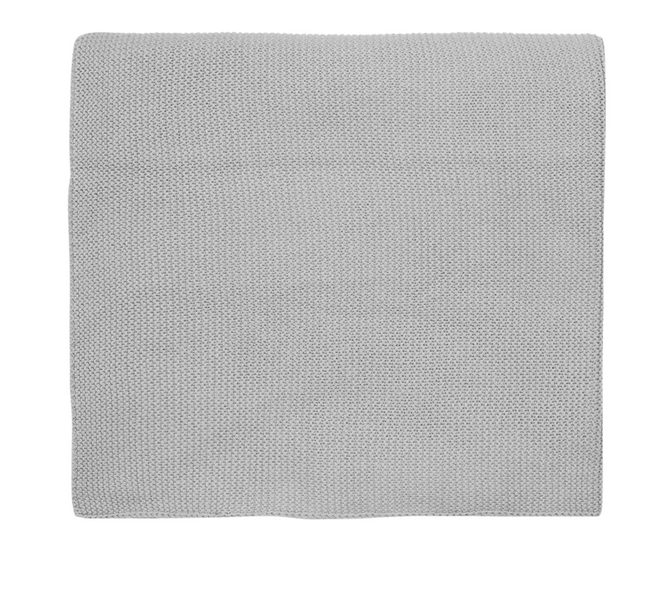 Jollein Couverture pour lit Basic Knit Stone Grey