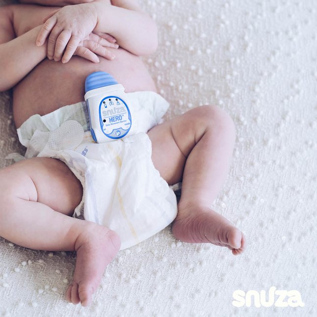 Moniteur respiratoire portable pour bébé Snuza Heromd : Inhealth