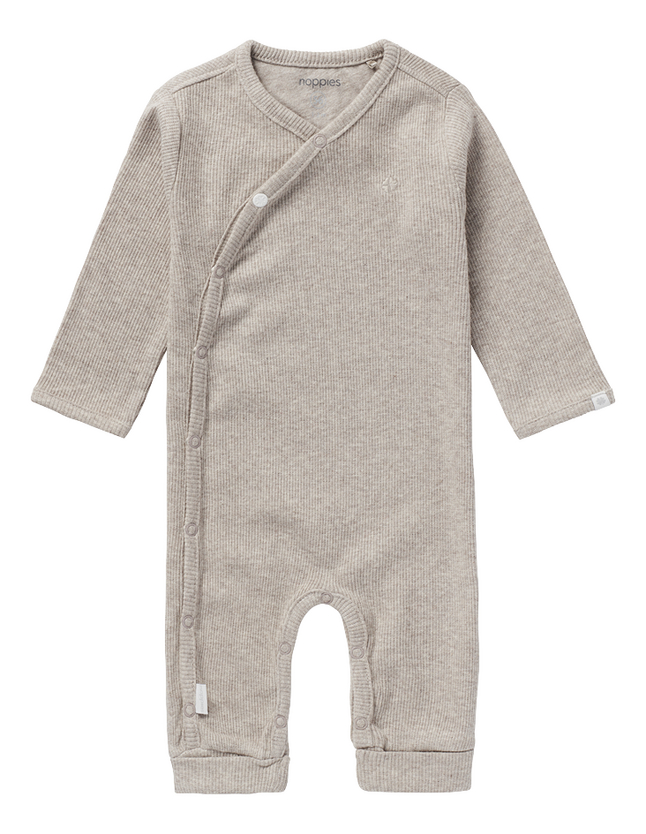 Noppies Pyjama Rib Nevis Taupe Grey taille 68