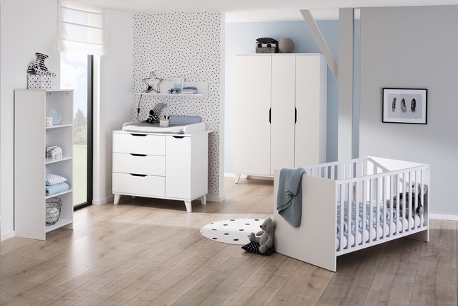 Transland Chambre 3 Elements Avec Armoire 3 Portes Micha Dreambaby