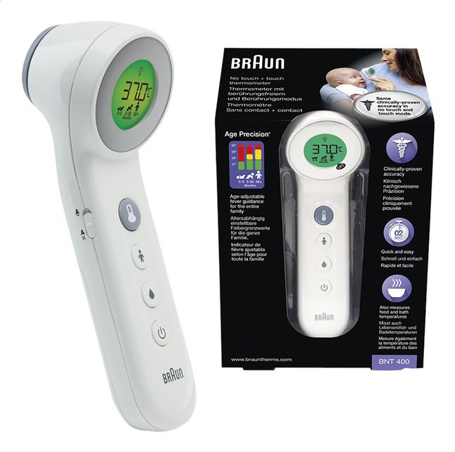 Braun Thermoscan 7 Thermomètre Auriculaire IRT6520 + 1 thermomètre jouet  OFFERT - Avis et achat