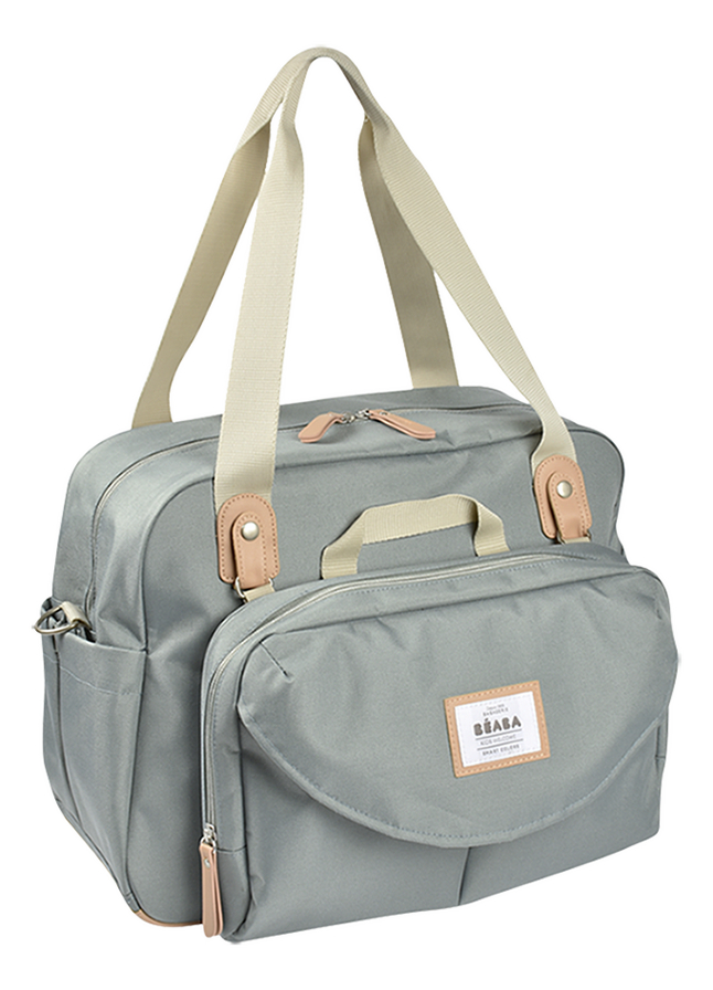Sac à langer beaba genève 2 gris chiné best sale