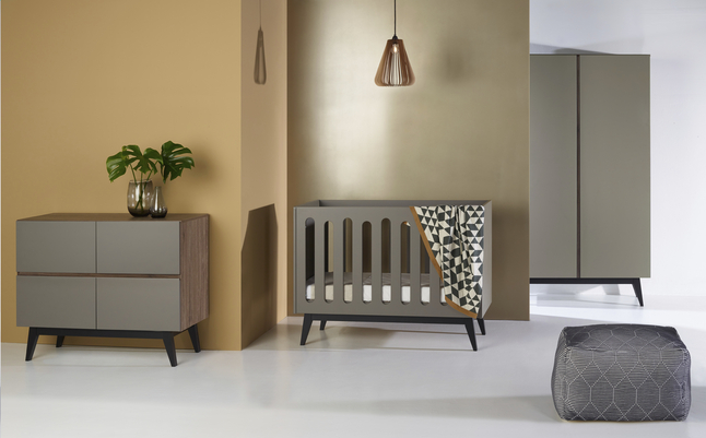 Quax Chambre 4 Elements Avec Armoire A 2 Portes Trendy Royal Oak