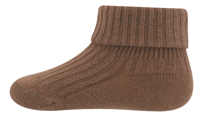Ewers Paire de chaussettes Rib Toffee/Caramel taille 17/18