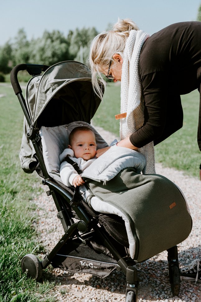 Zeeslak Belonend Dierentuin Baby's Only Voetenzak voor draagbare autostoel Classic kaki | Dreambaby