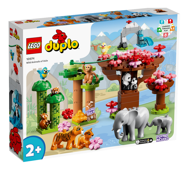 LEGO DUPLO 10974 Animaux sauvages d'Asie