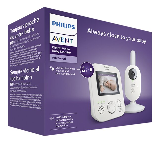 Jusqu'à 15% Babyphone avec caméra Philips